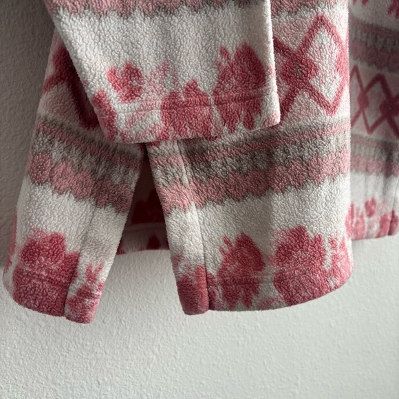 Vintage Rare Find Victoria's Secret Country Collection Pink Sherpa Pullover - Picture 5 of 10